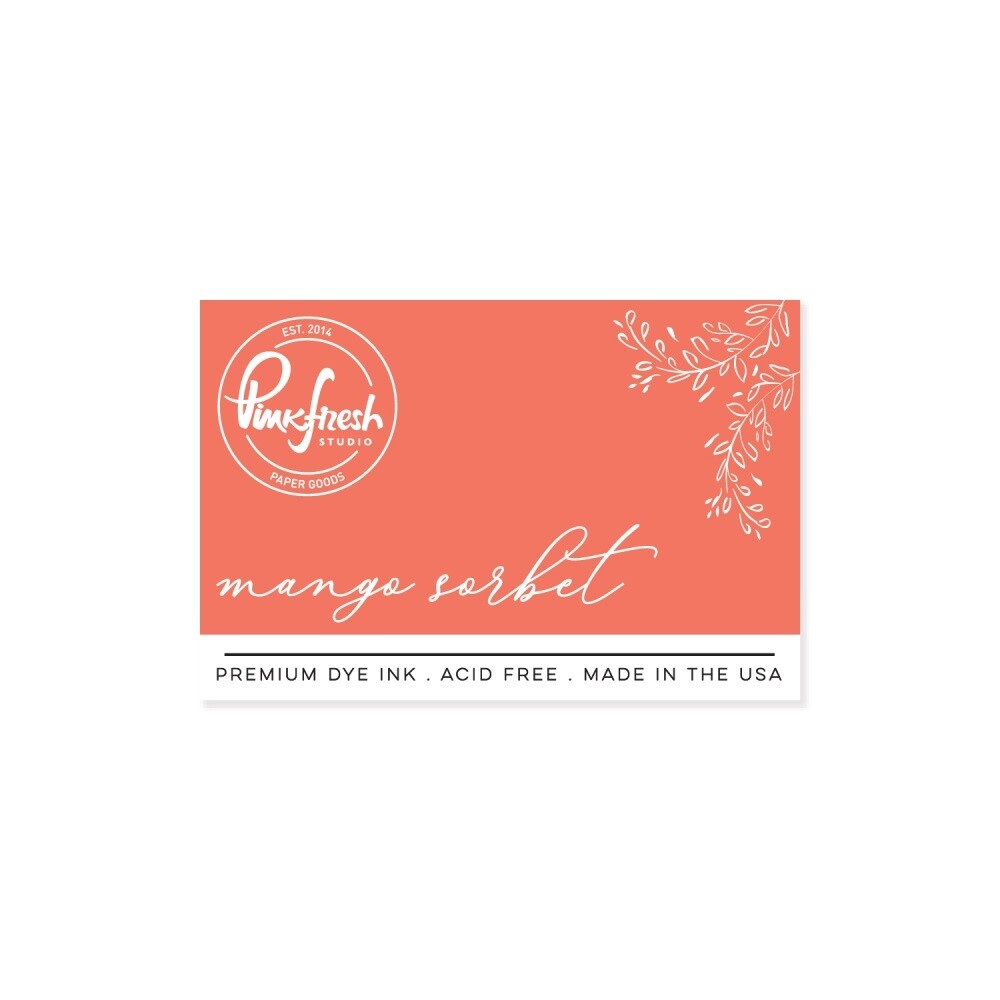 PinkFresh Studio - Premium Dye Ink Pad - PFDI072 - Mango Sorbet