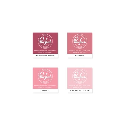 PinkFresh Studio - PFDIC19 - Rose Garden- Set of Four - Dye Ink Cubes