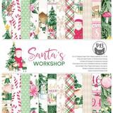 P13 - Santa&#39;s Workshop Collection - 12 x 12 Paper Pack - P13SAN08 - 12 Sheets