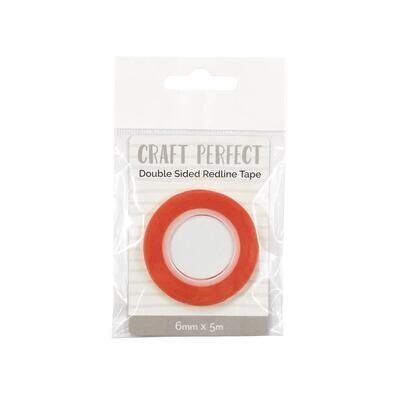 Tonic Studios - Craft Perfect - Hi Tack - Red Tape - 1/2&quot; x 5.5&quot; yds - (6mm x 5mtrs) - 9733E