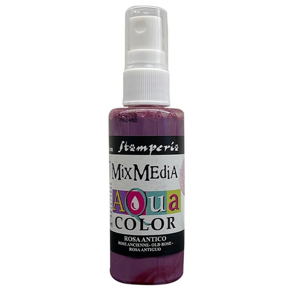 Stamperia - Aquacolor - Antique Rose - Spray - 60ML - KAQ008