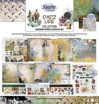3 Quarter Designs - 12 x 12 Collection - Dadz Life 