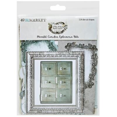 49 &amp; Market - Vintage Artistry - Moonlit Garden Collection - Ephemera Bits - VMG25712