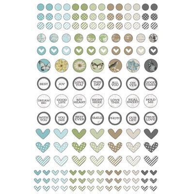 49 &amp; Market - Vintage Artistry - Moonlit Garden Collection - Wishing Bubbles &amp; Baubles - VMG25729