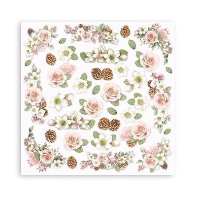 Stamperia - Roseland Collection - 12" x 12" Paper Pack - SBBL136