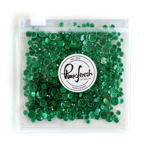 PinkFresh Studio - Glitter Drops - Jade - PF095ES