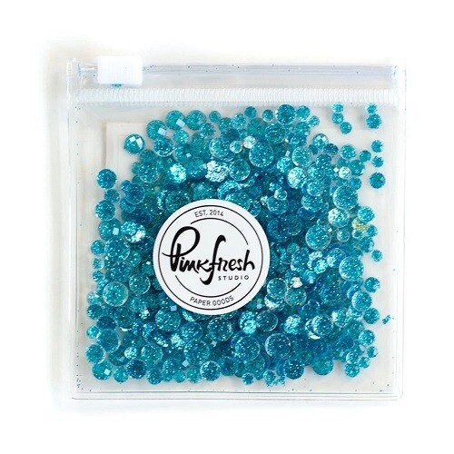 PinkFresh Studio - Glitter Drops - Lagoon - PF098ES