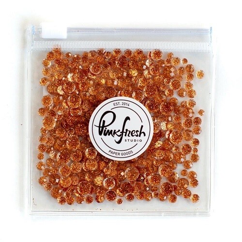 PinkFresh Studio - Glitter Drops - Butterscotch - PF104ES