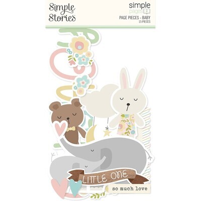 Simple Stories - Baby - Page Pieces - SSSPPP15916 - 15 pcs