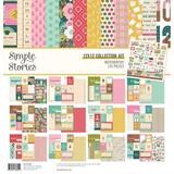 Simple Stories - Noteworthy Collection - 12&quot; x 12&quot; Paper Pack - NTW21300 - 105 pcs