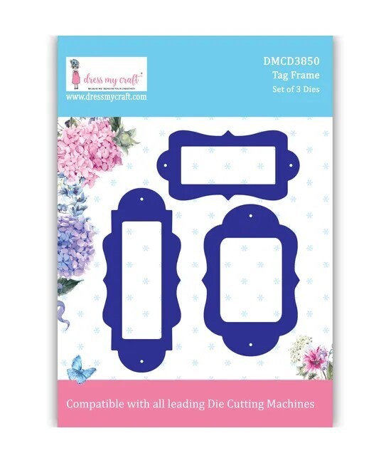 Dress My Craft - Die - Tag frame - DMCD3850