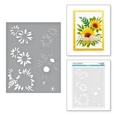 Spellbinders  Paper Arts -Layered Stencil - STN-071 - 1pce