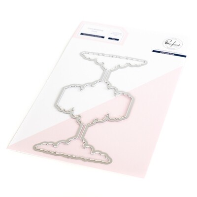 PinkFresh Studio - Deco Sentiment Backdrop - Die Set - 216423
