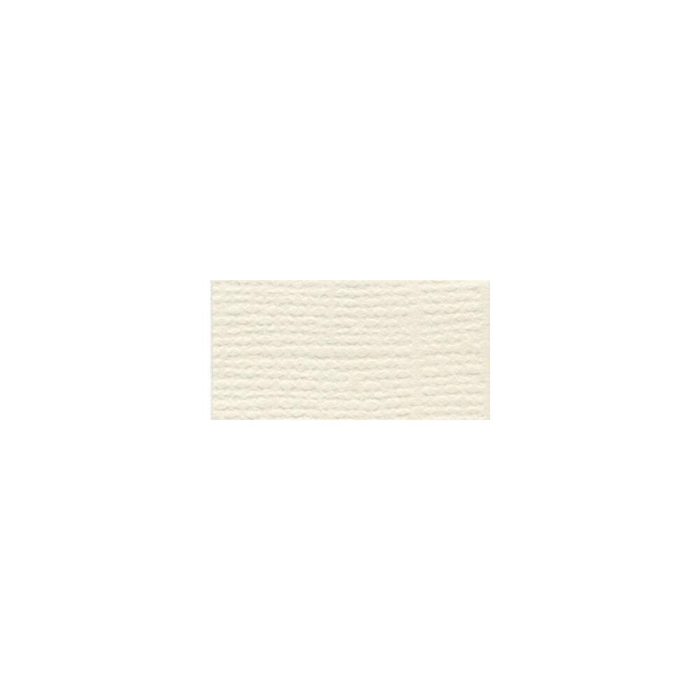 Bazzill Cardstock - Grasscloth - French Vanilla - 12 x 12 - 300942 - Single Sheet