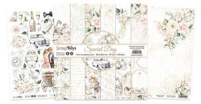 ScrapBoys - 12 x 12 Collection - Special Day - SPDA-08 - 12 Sheets