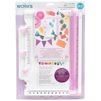We R Makers - All In One (The Works) Paper Trimmer - Lilac - WR600588