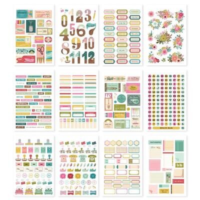 Simple Stories -, Noteworthy Collection - Sticker Book - NTW21324 - 451 pieces