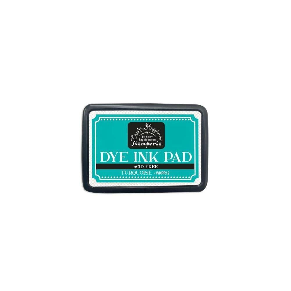 Stamperia - Create Happiness Collection - Dye Ink Pad - Turquoise - WKP12