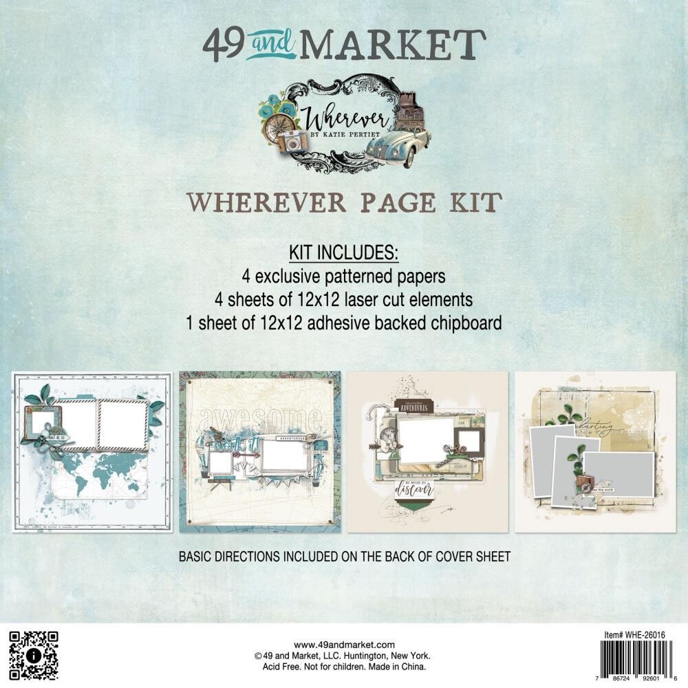 49 &amp; Market - Ultimate Page Kit - Wherever Collection - WHE26016