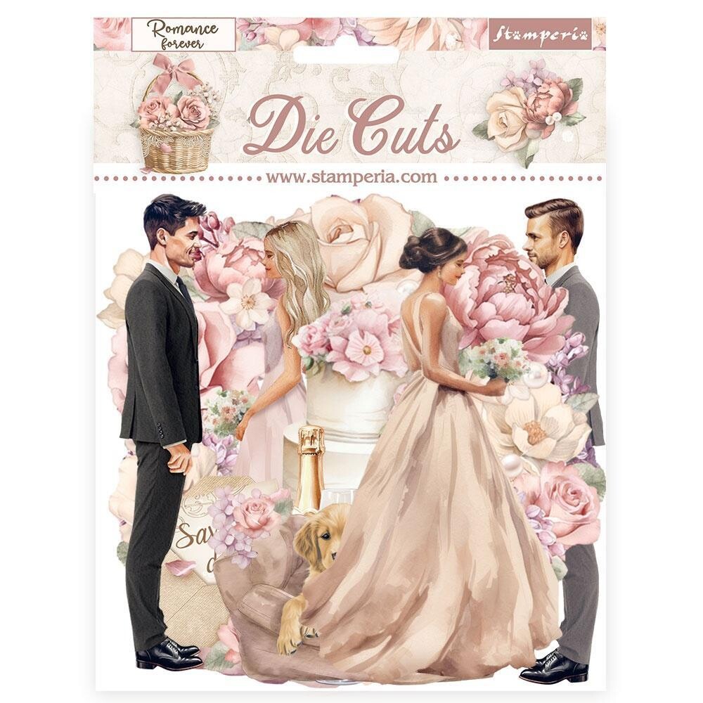 Stamperia - Romantic Collection - Romance Forever - Ceremony Edition - Die Cuts -DFLDC89
