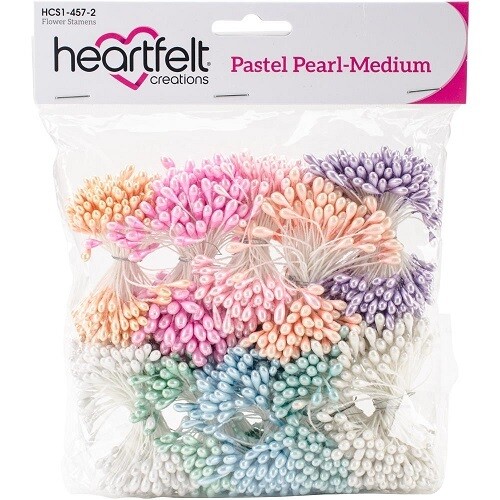 Heartfelt Creations - Stamens  - Pastel Pearl - Medium - 144 pcs