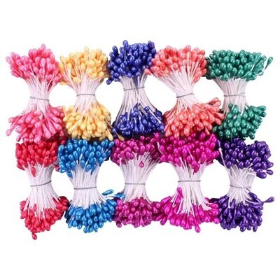 Heartfelt Creations - Stamens  - Bright Pearl - Medium - HCS1-458-2 - 144 pcs