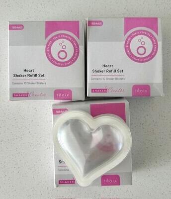 Tonic Studios - Sale Packs - Heart Shaker Refill Packs - 1664e - 10pack