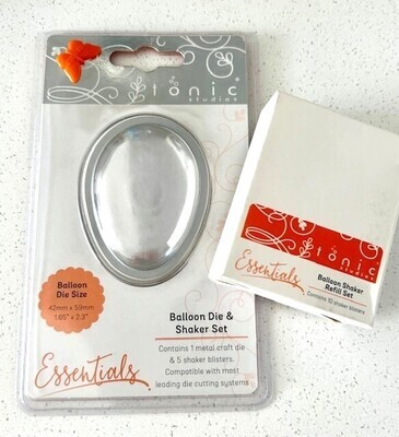 Tonic Studios - Sale Packs - Egg / Balloon &amp; Shaker Refill Packs - 1655e - 2.3&quot; x 1.65&quot; (Small)