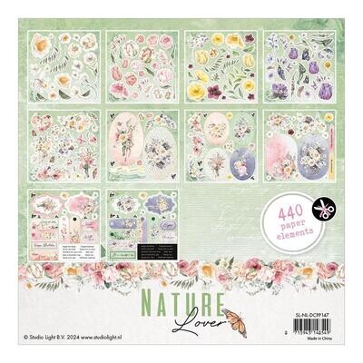 Studio Light - Nature Lover - Die Cut Paper Pad 6 x 6 - LDCPP147
