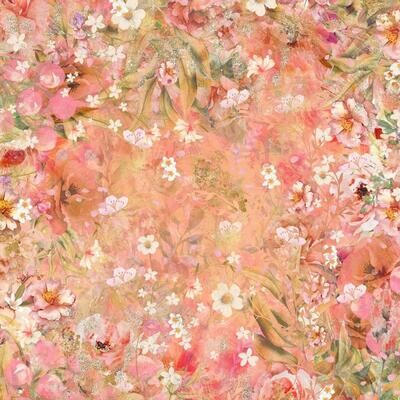 Crafters Companion - Nature's Garden Collection - Floral Elegance - 12 x 12 Paper Pad - Signature Collection by Sara Davies - SFEPAD12