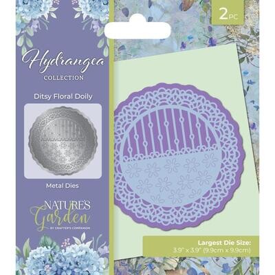 Crafters Companion - Nature's Garden Collection - Hydrangea - Ditsy Floral - Die - GYHMDDFD