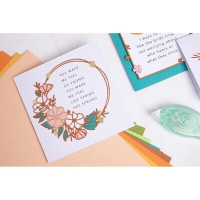 Sizzix - Thinlits - Floral Wreath Die - 666522