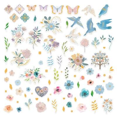 Spellbinders Paper Arts - Floral Die Cuts - SCS-275 - 180pcs