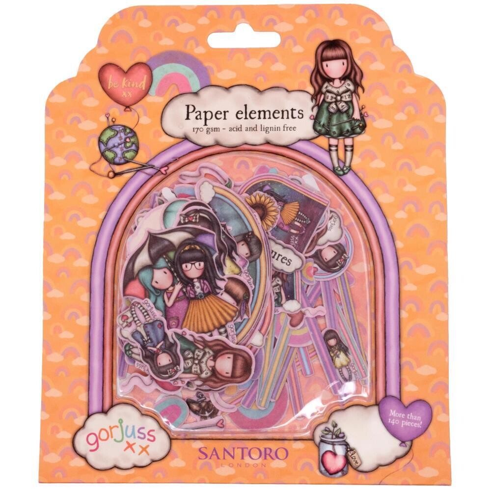 Studio Light - Gorjuss - Be Kind  - Die Cuts - GORBKPE08- 170grms