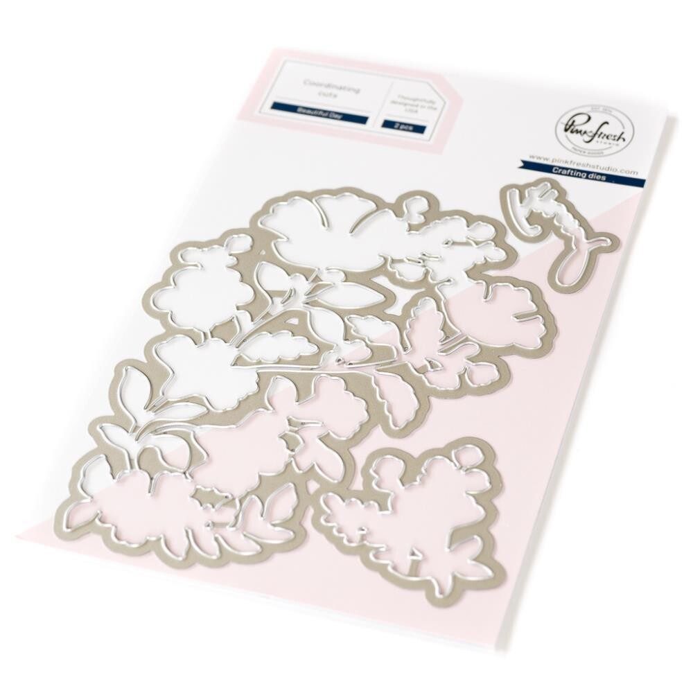 PinkFresh Studio -  Beautiful Day - Die Set - 226724 - 2pcs
