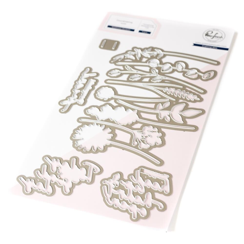 PinkFresh Studio - Wildflower Bouquet - Die Set - 227424 - 5pcs