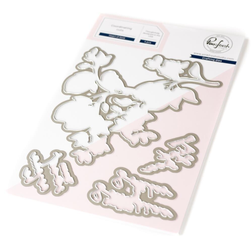PinkFresh Studio - Heart Of Gold - Die Set - 227124 - 4pcs