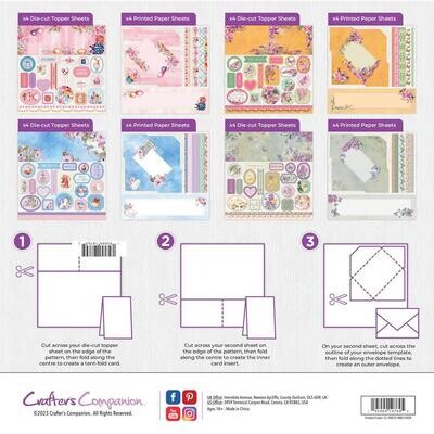 Crafters Companion - Make and Send - Everyday - 12 x 12 Paper Pad - 2MASEVDA - 32 sheets
