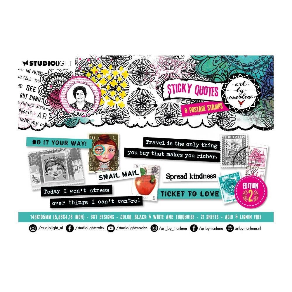 Studio Light Co - Art By Marlene - Sticker Book - Edition 2 - SISTIC17