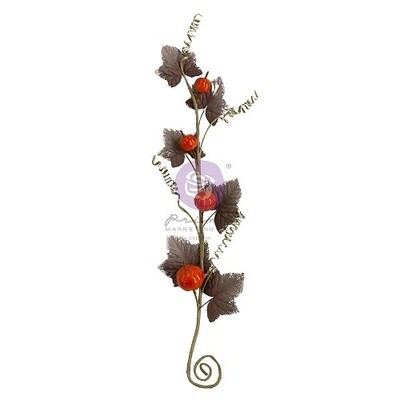 Prima Marketing - Mulberry Paper Flowers - Luna Collection - Haunted House - 661038 - 1 pcs
