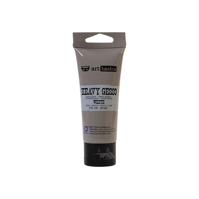 Prima Marketing - Art Basics - Heavy White Gesso - 2fl oz (59ml) - 962951