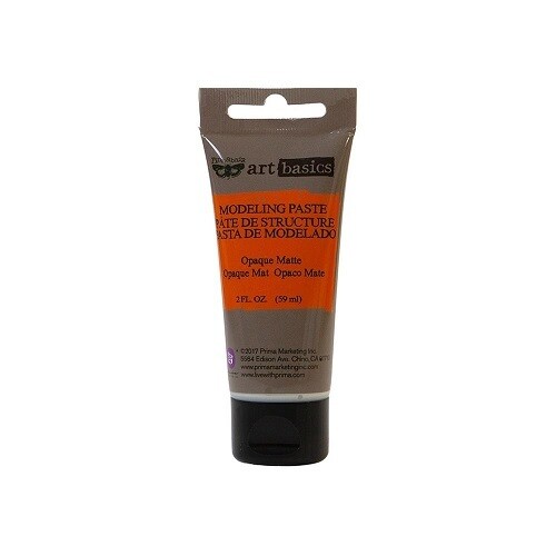 Prima Marketing - Art Basics - Mixed Media - Modeling Paste - Opaque Matte - 2fl oz (59ml)  - 962975