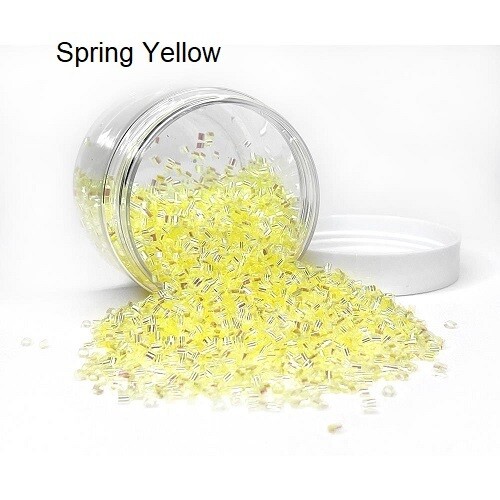 Picket Fence Studios - Shaker Garnish - Spring Yellow - 4oz (110grams) - SG-107