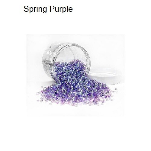 Picket Fence Studios - Shaker Garnish - Spring Purple - 4oz (110grams) - SG-106