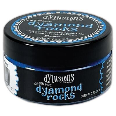 Dyan Reaveley - Dylusions - Dyamond Rocks - London Blue - DYM83702 - 3oz  (85grm)