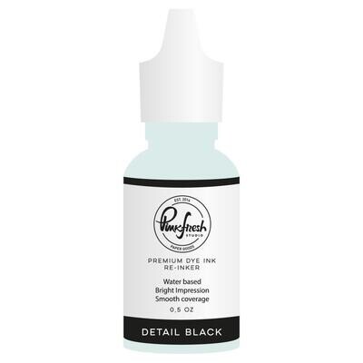 PinkFresh Studio - ReInker - Detail Black - PFDIR049 - 0.5oz  (14ml)