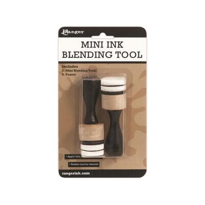 Ranger - Mini Ink Blending Tools - IBT40965 - 1" - 2 Tools - 4 pads