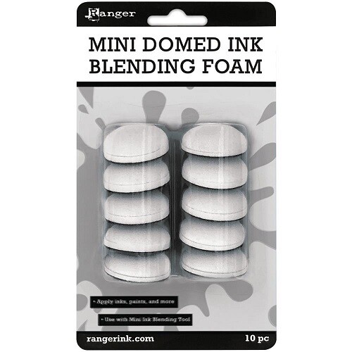 Ranger - Mini Domed Ink Blending Foam Replacement Pads - IBT77176 - 10pcs - Suits IBT40965