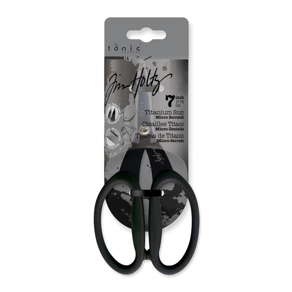 Tim Holtz  -Titanium Snips (Scissors) - Non Stick -  7 inch/17.78cm - 817eUS