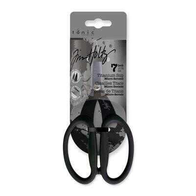 Tim Holtz -Titanium Snips (Scissors) - Non Stick - 7 inch/17.78cm - 817eUS